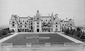 Biltmore House front 1902