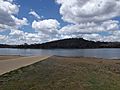 Boat ramp at Cooby Dam