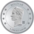 Bolívar soberano (50 centimos) obverse