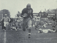 Bump Elliott 74 yard touchdown run, 1947