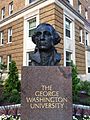 Bust of George Washington - George Washington University - Washington DC
