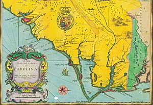 Carolina Vintage Map