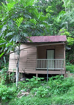 Small wooden shack in Abra Honda