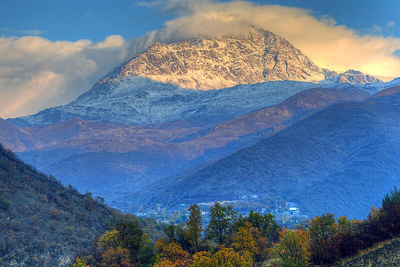 Cheekha Dar Mountain in Iraq
