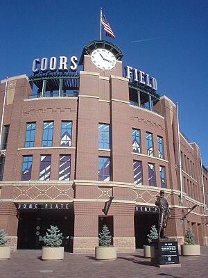 Coors Field Main Entrance
