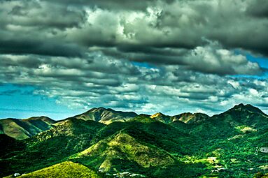 Cordillera Central, Salinas, Puerto Rico