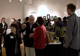 Dieter Rams at Boston Braun Exhibit