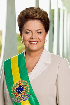 Official portrait of Dilma Rousseff