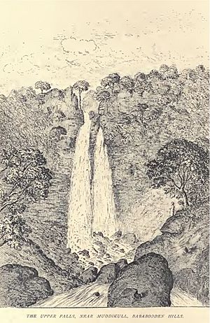 Douglas Hamilton, Bababooden hills, falls