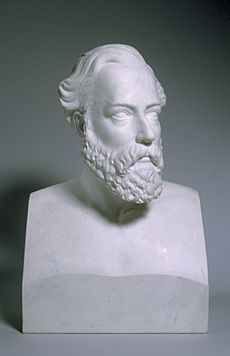 Edmonia Lewis - Bust of Dr Dio Lewis - Walters 27605
