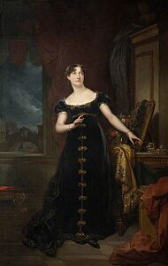 Eliza O'Neill as Belvidera in Venice Preserved