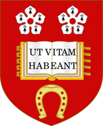 Escutcheon of the University of Leicester.svg