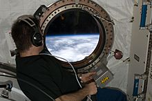 Gregory Chamitoff on the ISS