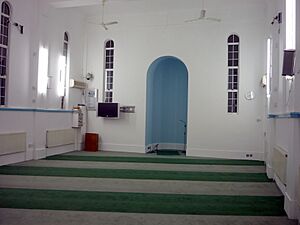Fazl Mosque prayer hall