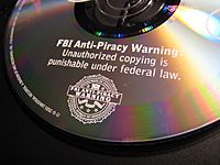 Fbi anti piracy warning