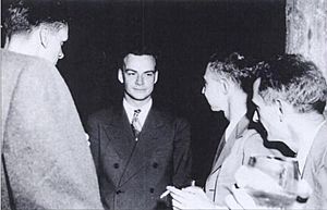Feynman and Oppenheimer at Los Alamos