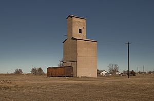 Floydada Texas Marshall Grain Elevator
