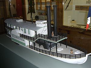 Fur trade museum yellowstone steamboat