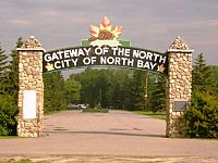 Gateway to North Bay, Ontario