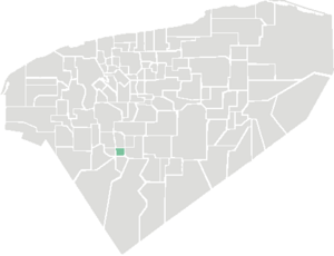 Location of the municipality of Maní in Yucatán