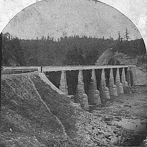 Genesee Valley Canal aqueduct