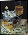 George Flegel Still-Life with Bread and Confectionary