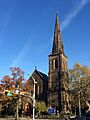 Grace Church Newark in Fall
