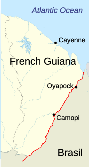 Guyane Oyapock River map.svg