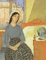 GwenJohn-artist in her room