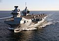 HMS Queen Elizabeth in Gibraltar - 2018 (28386226189)