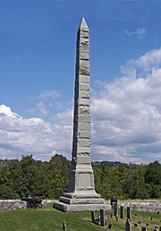 Herkimer Home obelisk
