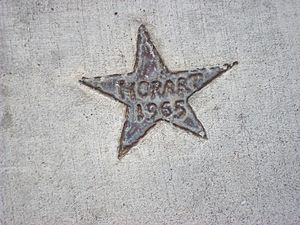 Hobart Brown Sidewalk Star