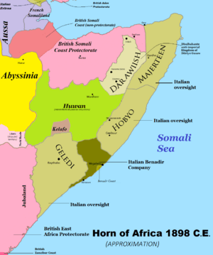 Horn africa 1898