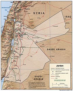 Jordan 2004 CIA map