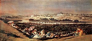La pradera de San Isidro, Francisco de Goya