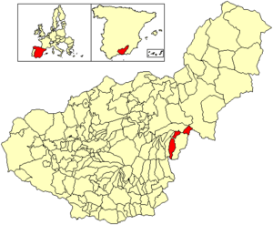 Location of Dólar