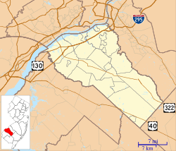 Almonesson, New Jersey is located in Gloucester County, New Jersey
