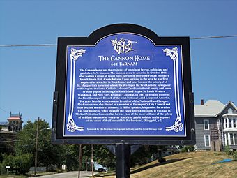M.V. Gannon House sign.JPG