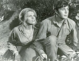 MARTA KRISTEN & TOMMY KIRK in Savage Sam