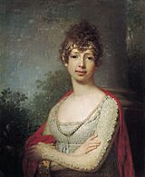 Maria Pavlovna of Russia by V.Borovikovskiy (1800s, Pavlovsk)