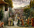 Marie Spartali Stillman - The Pilgrim Folk