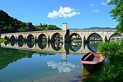 Mehmet pasa bridge boat