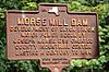 New York State historic marker – Morse Mill Dam.JPG