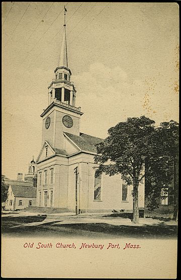 Newbury Port MA Old South Church PHS697