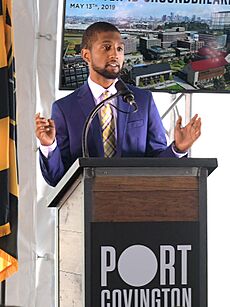 Port Covington Groundbreaking (47791541682) (cropped)