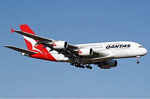 Qantas Airbus A380-800 MEL Vabre