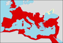 Roman Empire in 150 AD