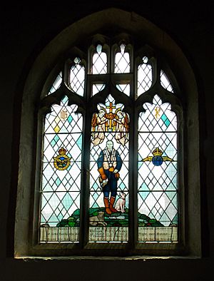 Ropsley St Peter's stained window to Philip Dales
