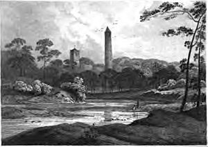 Round Tower Clondalkin Dublin 1820