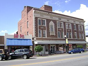 SE corner of SOWEGA Building